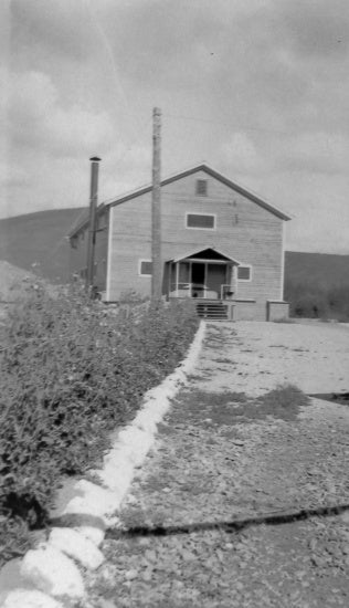 Yukon Consolidated Gold Company Mess Hall, Bear Creek, c1937.
