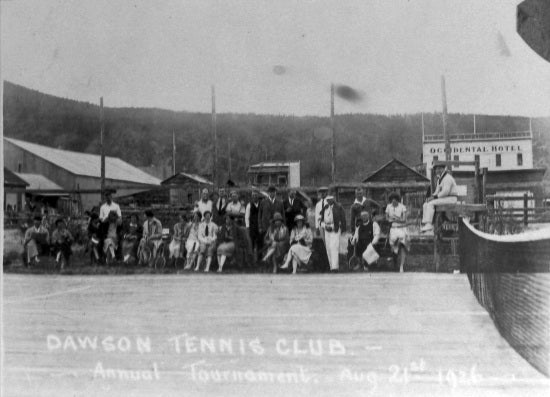 Dawson Tennis Club, Annual Tournament, August 21, 1926.