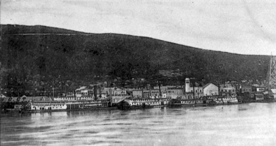 Dawson Waterfront, c1905.