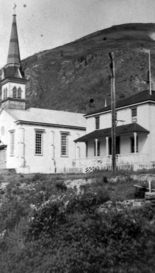 Second St. Mary's Church, c1905.