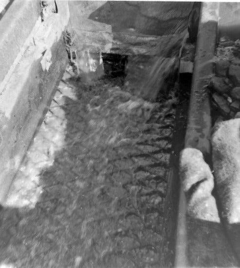 Long Tom Clean Up at Lovett Gulch, 1952.