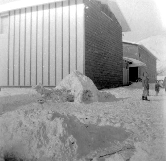 Snow Sculpture, c1960.