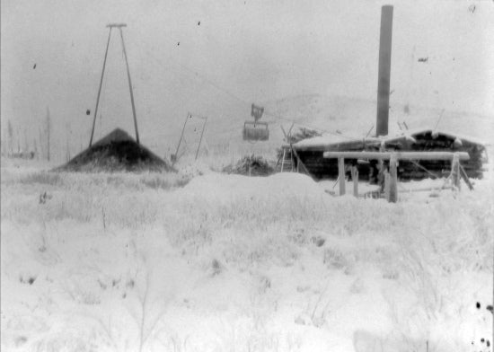 Winter Mining Operation, December 11, 1904.