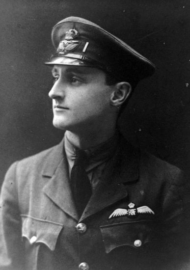 Andrew Cruickshank, Royal Air Force, 1918.