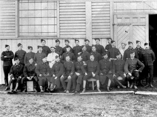 Toronto Detachment, Yukon Field Force, May 1, 1898.