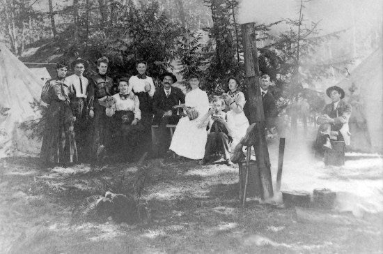 Summer Outing, c1902.