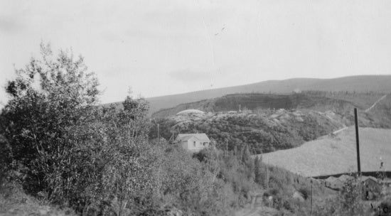 Hydraulic Mine at Oro Fino Hill, c1920.