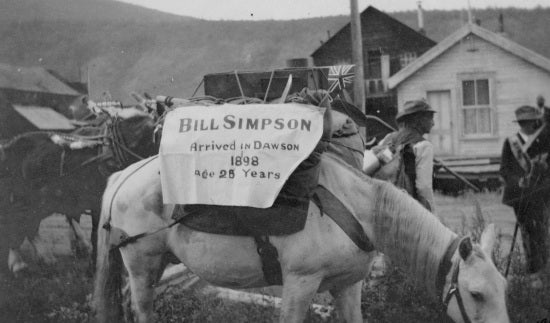 Bill Simpson's Ride, Discovery Day Parade, August 17, 1922.