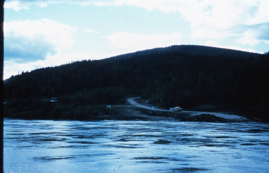 Ferry Landing at West Dawson, 1963.