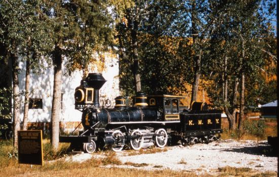 Klondike Mines Railway Engine No. 1, 1970.