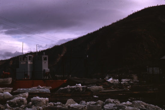 Dawson City Ferry, May 11, 1966.