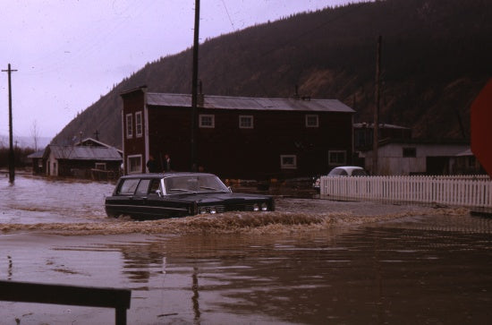 Dawson City Flood, May 11, 1966.