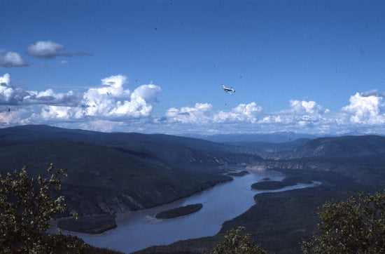 Yukon River from the Midnight Dome, 1976.