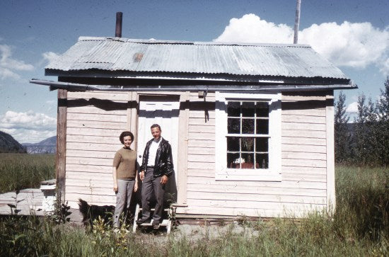 Ed and Star Jones at their Cabin on Sister's Island, 1967.
