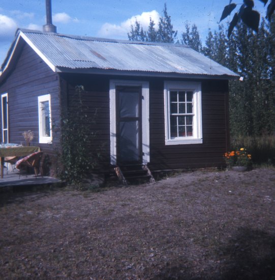 Jones Cabin on Sister's Island, 1976.