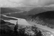Yukon and Klondike River and Dawson City, c1965.