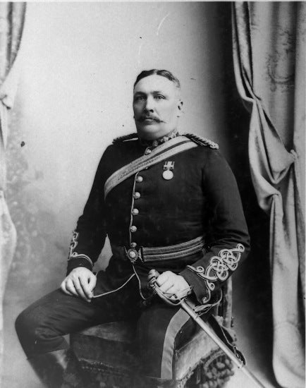 Colonel S.B. Steele, Commander Strathcona's Horse, c1900.