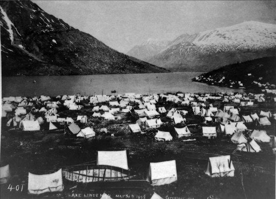 Lake Lindeman, May 30, 1898.