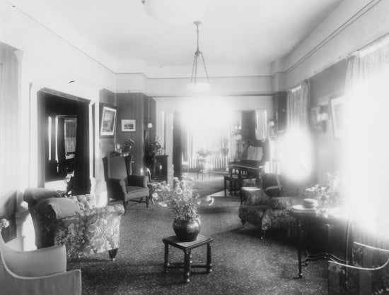 Drawing Rooms, Commissioner's Residence, September 1914.