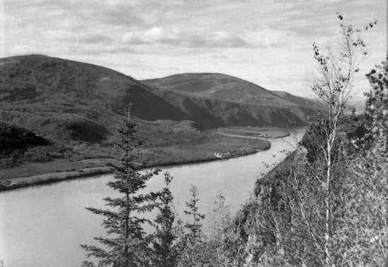 West Bank of the Yukon River, c1936.