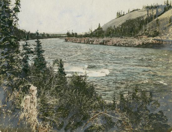 Whitehorse Rapids, c1899.
