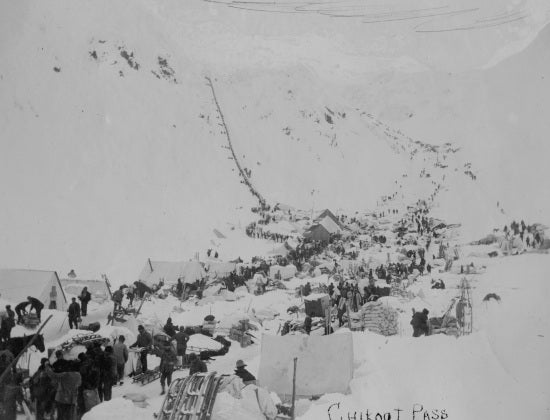 Chilkoot Pass, c1898.