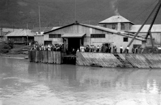 Crowd at Dock, c1947.