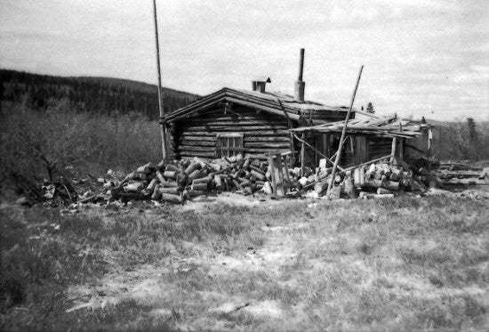 Log Cabin, c1950.