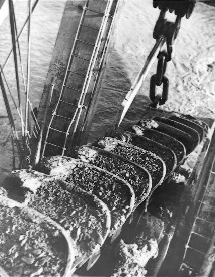 Dredge Bucket Line, c1941.