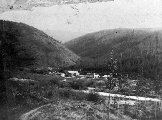 Goldfield Buildings, c1915.
