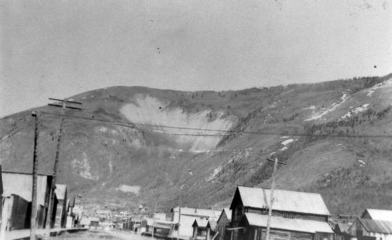 Street Scene, Dawson City, April 30, 1916.