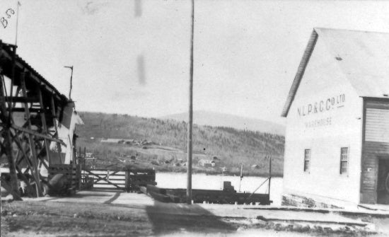 Dawson City Waterfront, c1916.
