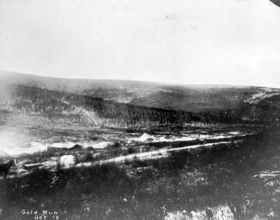 Gold Run, October 1918.