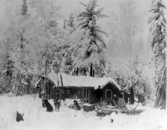 Winter Home at Rock Creek, c1915.
