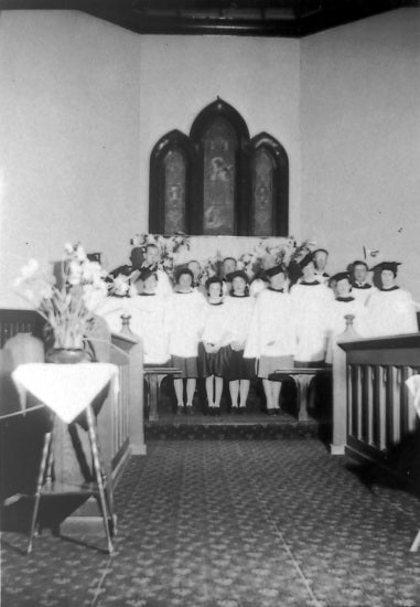 St. Paul's Anglican Church Choir, c1966.