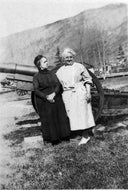 Mrs. Grant and Mrs. Scott, c1920.