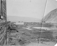 Dawson City Woodyard, c1900.