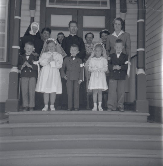 First Communion, St. Mary's Church, c1947.