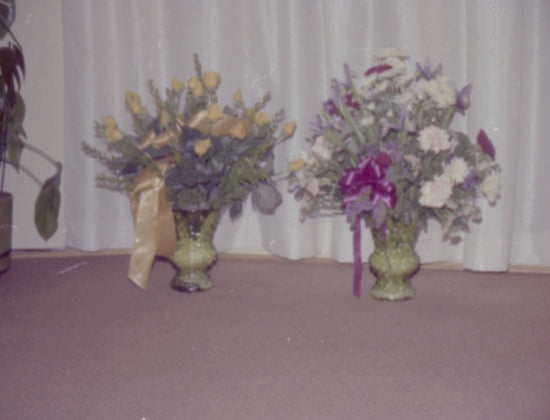 Floral Arrangements, c1975.