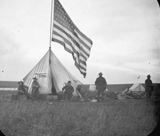 An Encampment, c1898.
