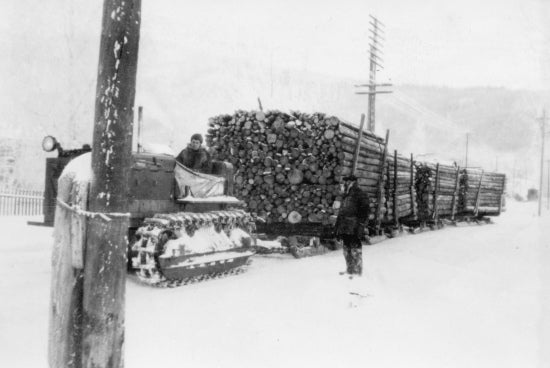 How Wood is Brought to Town, 1938.