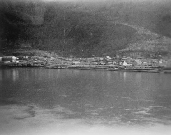 North End of Dawson City, September 1938.