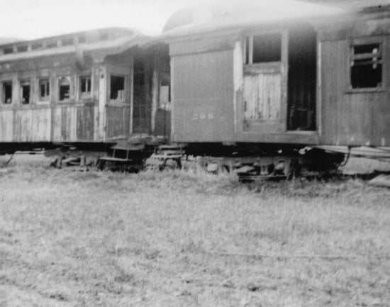 Passenger Cars, Klondike Mines Railway, 1939.
