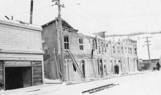 After the Fire, Dawson City, March 16, 1939.