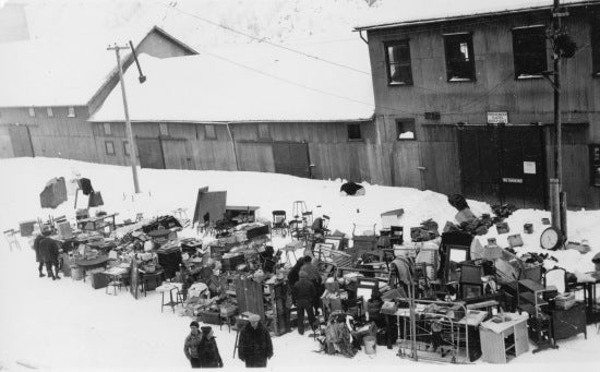 White Pass Freight Yards, March 17, 1939.