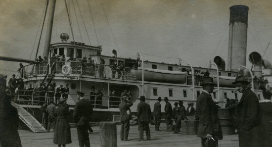 The Sternwheeler Alice at Alert Bay, c1922.