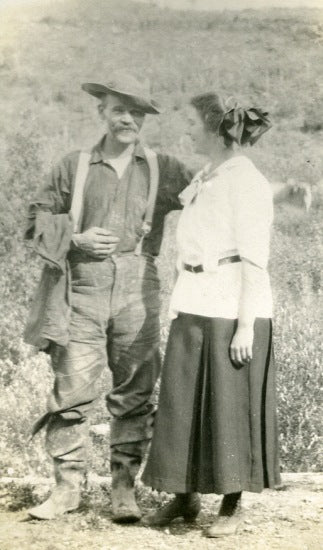 Jack and Ede, c1910.