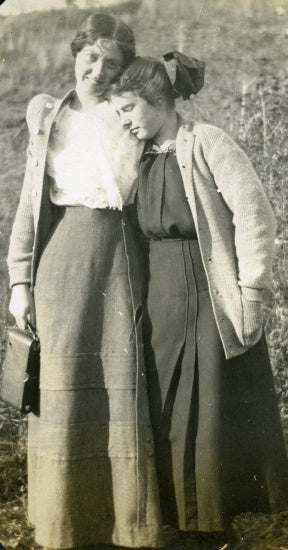 Margaret McCarter and Ede, c1910.