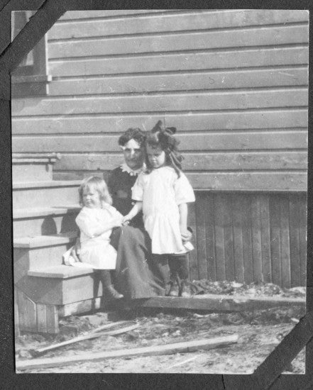 On the Woodpile, c1917.