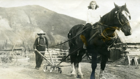 On Horseback, c1917.